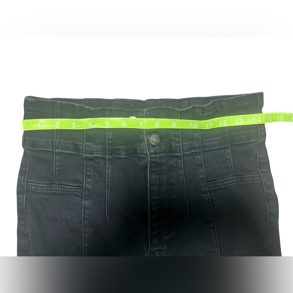 Free People We the Free Flare Jeans Black Size 30 - Picture 5 of 7